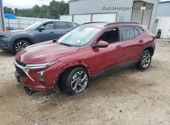 KL77LHEP3SC230043 2025 CHEVROLET TRAX Red Vista interior de 360 grados