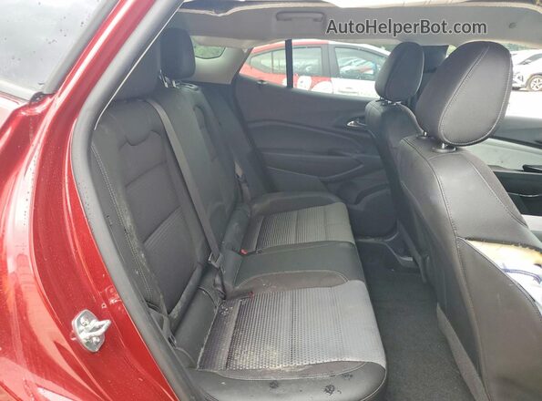 KL77LHEP3SC230043 2025 CHEVROLET TRAX Red Vista interior trasera