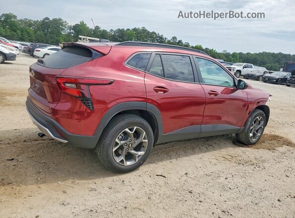 KL77LHEP3SC266038 2025 CHEVROLET TRAX Red Задня права чверть