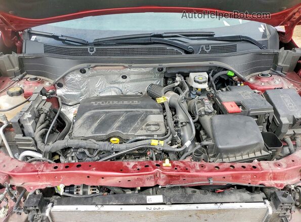 KL77LHEP3SC266038 2025 CHEVROLET TRAX Red Вид підкапотного простору