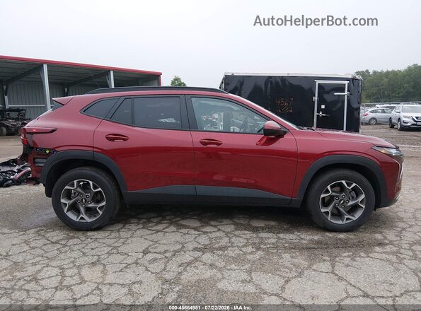 KL77LHEP3SC288685 2025 CHEVROLET TRAX Red Widok wnętrza 360 stopni