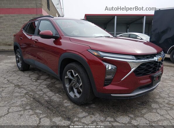 KL77LHEP3SC288685 2025 CHEVROLET TRAX Red 