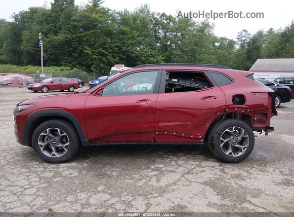 KL77LHEP3SC288685 2025 CHEVROLET TRAX Red 