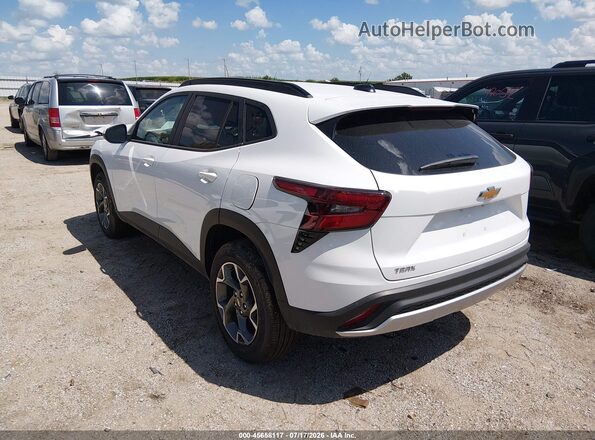 KL77LHEP3TC127948 2026 CHEVROLET TRAX White უკანა მარცხენა