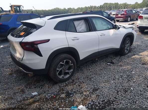 KL77LHEP4SC141758 2025 CHEVROLET TRAX White Tył prawy