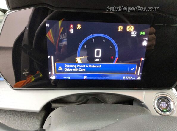 KL77LHEP4SC170080 2025 CHEVROLET TRAX Gray Vista del cuadro de instrumentos