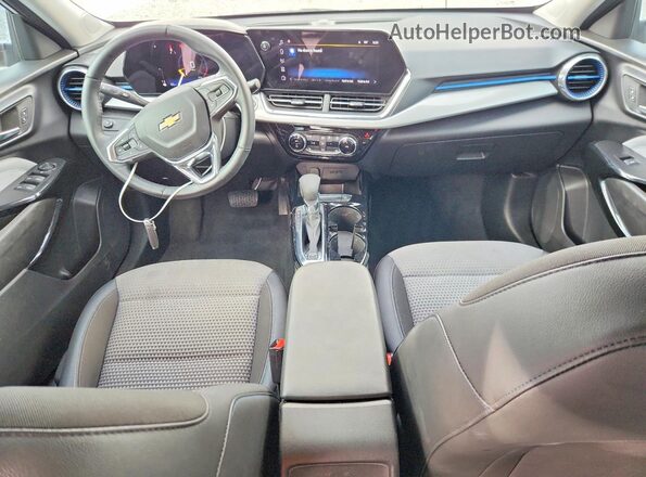 KL77LHEP5SC192928 2025 CHEVROLET TRAX White Dashboard view