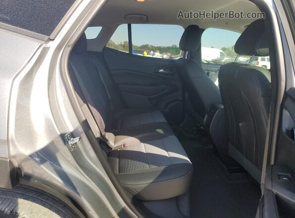 KL77LHEP5SC307849 2025 CHEVROLET TRAX Gray Rear seats view