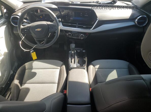 KL77LHEP5SC307849 2025 CHEVROLET TRAX Gray Dashboard view