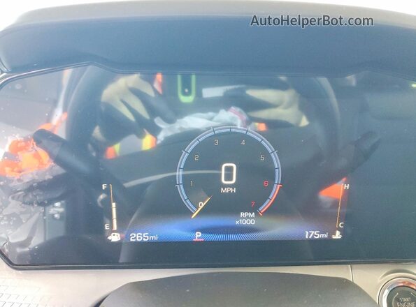 KL77LHEP5TC189500 2026 CHEVROLET TRAX Gray Widok zestawu wskaźników