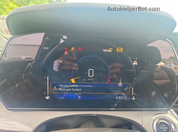 KL77LHEP6SC098251 2025 CHEVROLET TRAX Silver Սարքավորումների վահանակի տեսք