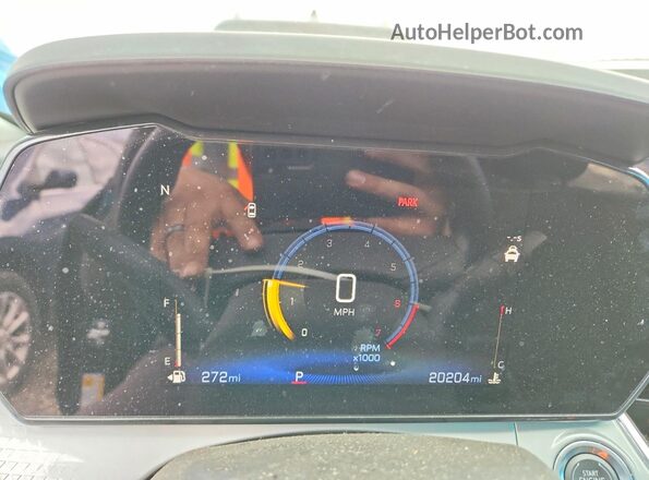 KL77LHEP6SC149182 2025 CHEVROLET TRAX Gray Widok zestawu wskaźników