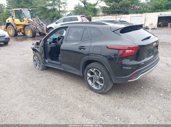 KL77LHEP6SC193747 2025 CHEVROLET TRAX Black Задня ліва чверть