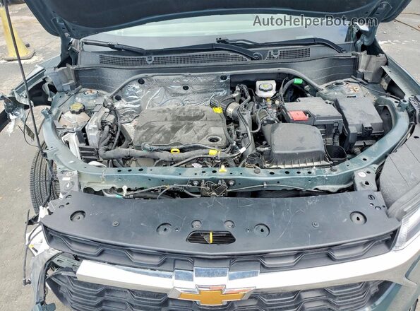 KL77LHEP6SC217657 2025 CHEVROLET TRAX Green Вид задньої частини салону