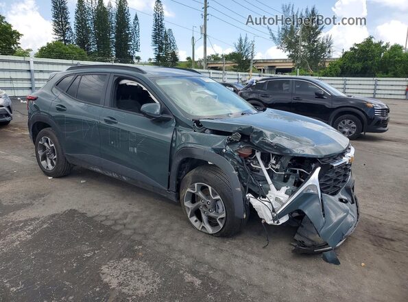 KL77LHEP6SC217657 2025 CHEVROLET TRAX Green Передня права чверть