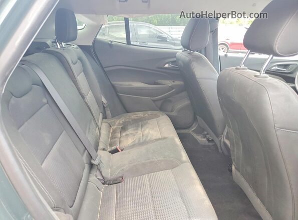 KL77LHEP6SC217657 2025 CHEVROLET TRAX Green Вид задніх сидінь