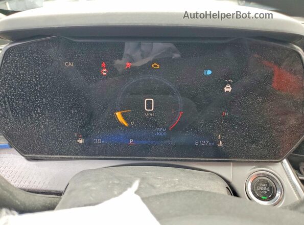 KL77LHEP6SC217657 2025 CHEVROLET TRAX Green Вид щитка приладів