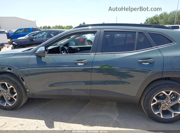 KL77LHEP6SC221434 2025 CHEVROLET TRAX Gray Vista interior de 360 grados