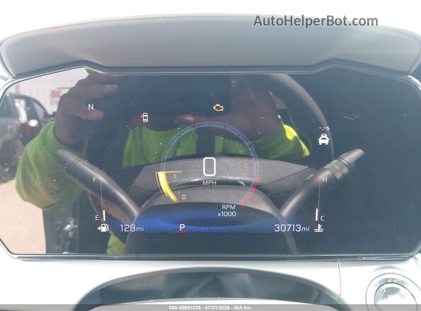 KL77LHEP6SC221434 2025 CHEVROLET TRAX Gray Vista de los asientos traseros
