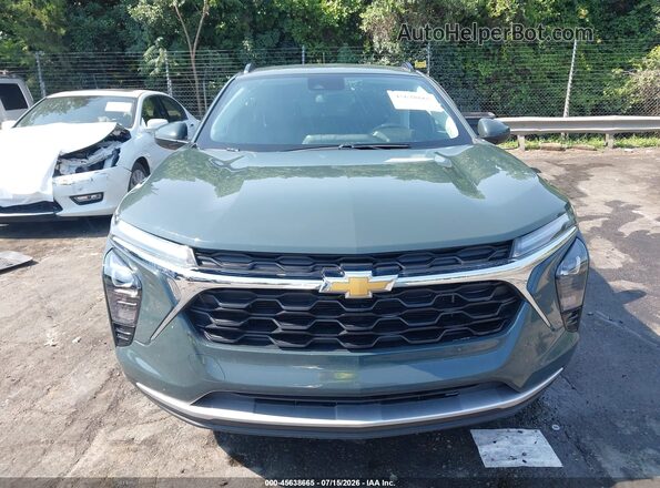 KL77LHEP6SC308220 2025 CHEVROLET TRAX Blue Առջևի վահանակի տեսք