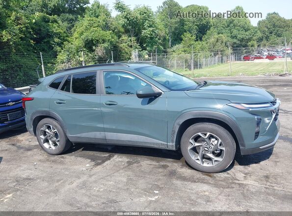 KL77LHEP6SC308220 2025 CHEVROLET TRAX Blue Սարքավորումների վահանակի տեսք