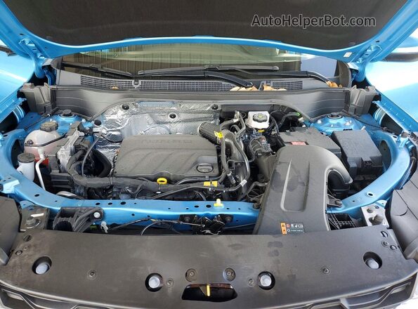 KL77LHEP6TC007240 2026 CHEVROLET TRAX Blue Вид підкапотного простору