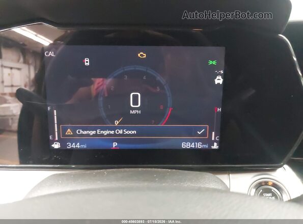 KL77LHEP7SC043470 2025 CHEVROLET TRAX Gray უკანა სავარძლების ხედი
