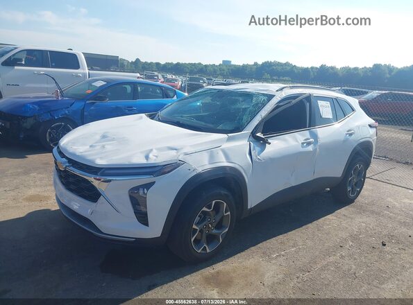 KL77LHEP7SC088795 2025 CHEVROLET TRAX Белый Передняя левая четверть