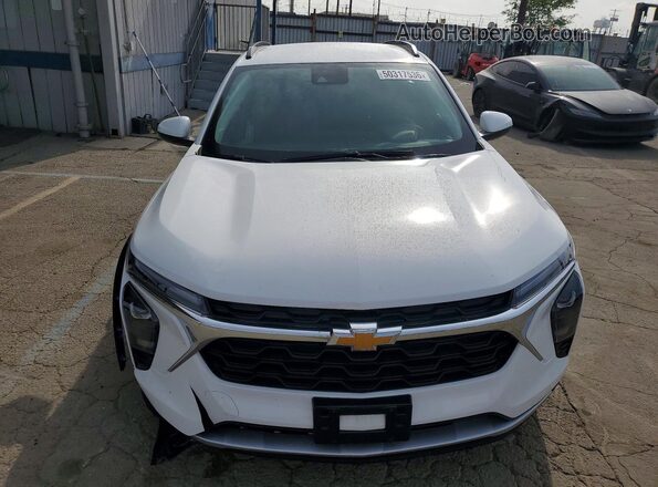 KL77LHEP7SC141494 2025 CHEVROLET TRAX White Vista frontal