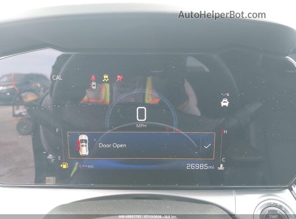 KL77LHEP7SC240462 2025 CHEVROLET TRAX Черный Вид задних сидений