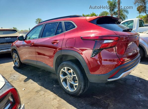 KL77LHEP7SC240929 2025 CHEVROLET TRAX Red Tył lewy