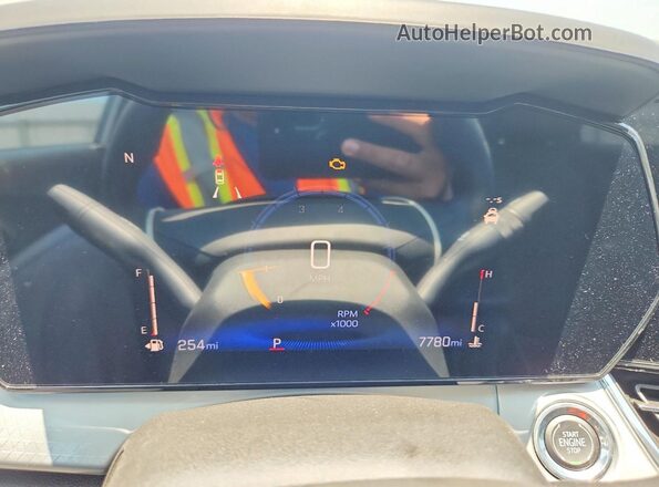 KL77LHEP7TC007036 2026 CHEVROLET TRAX Gray ხელსაწყოთა პანელის ხედი