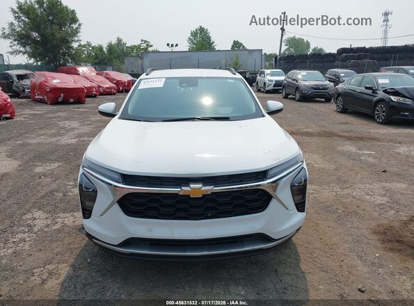 KL77LHEP7TC064692 2026 CHEVROLET TRAX White Vista del cuadro de instrumentos