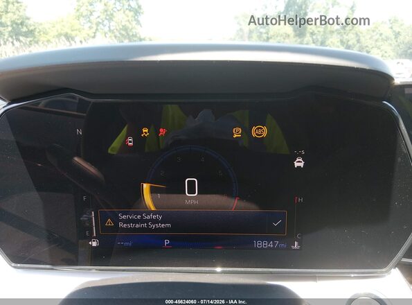 KL77LHEP8SC141097 2025 CHEVROLET TRAX Black Vista de los asientos traseros