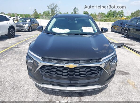 KL77LHEP9SC273527 2025 CHEVROLET TRAX Черный Вид щитка приборов
