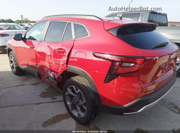 KL77LHEP9TC039812 2026 CHEVROLET TRAX Red უკანა მარცხენა