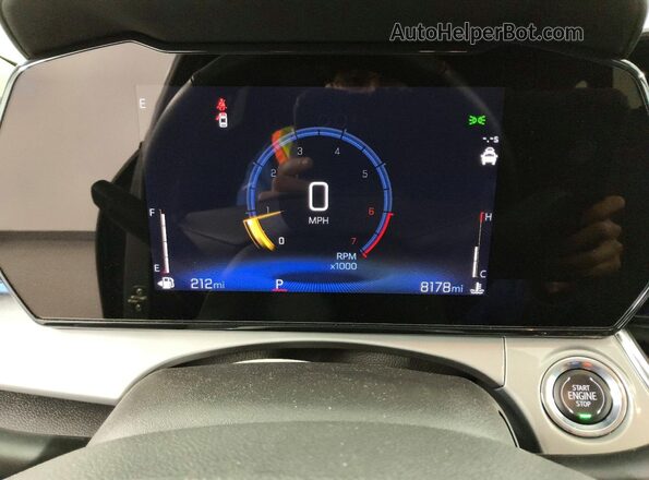 KL77LHEPXSC170097 2025 CHEVROLET TRAX Gray Սարքավորումների վահանակի տեսք