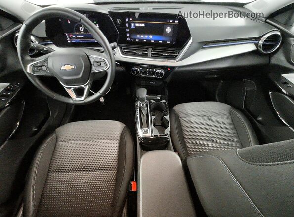 KL77LHEPXSC170097 2025 CHEVROLET TRAX Gray Առջևի վահանակի տեսք