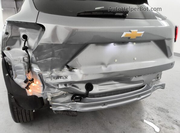 KL77LHEPXSC170097 2025 CHEVROLET TRAX Gray 