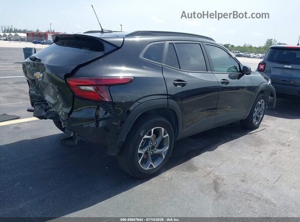 KL77LHEPXSC173050 2025 CHEVROLET TRAX Black უკანა მარჯვენა