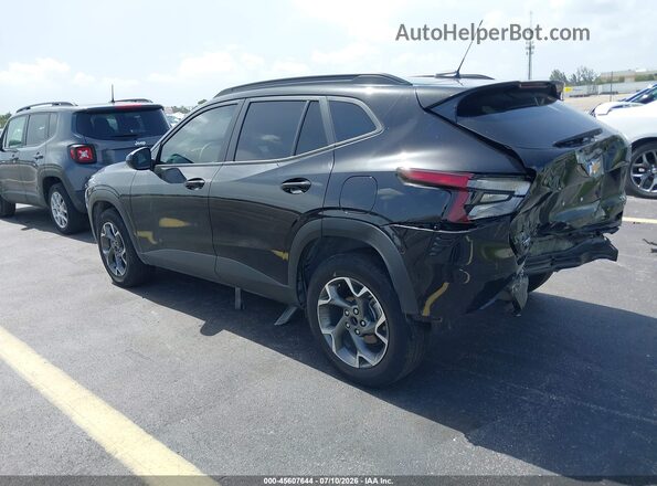 KL77LHEPXSC173050 2025 CHEVROLET TRAX Black უკანა მარცხენა