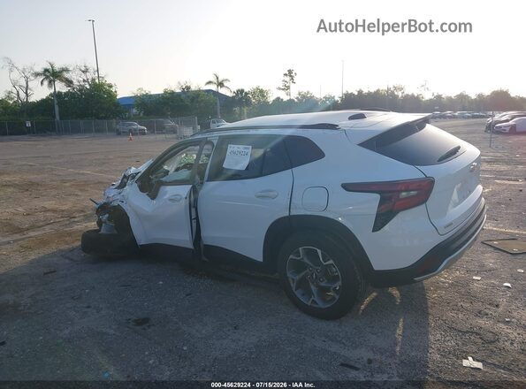 KL77LHEPXSC204278 2025 CHEVROLET TRAX White Tył lewy