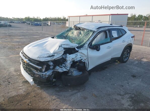KL77LHEPXSC204278 2025 CHEVROLET TRAX White Przód lewy