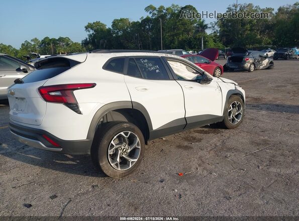KL77LHEPXSC204278 2025 CHEVROLET TRAX White Tył prawy