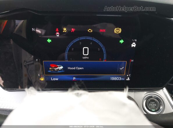KL77LHEPXSC204278 2025 CHEVROLET TRAX White Widok tylnych siedzeń