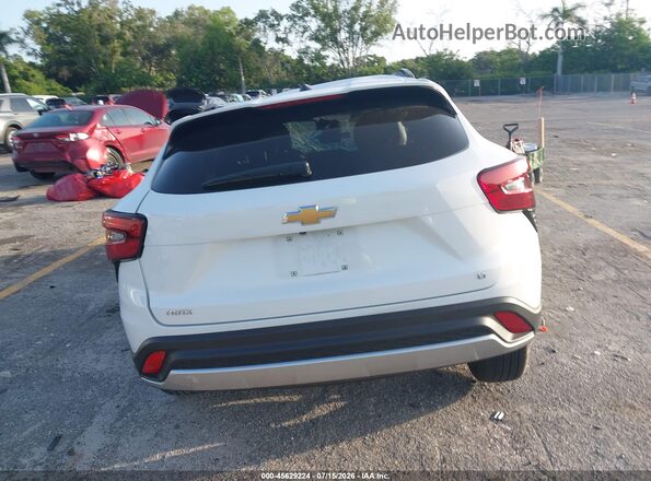 KL77LHEPXSC204278 2025 CHEVROLET TRAX White 