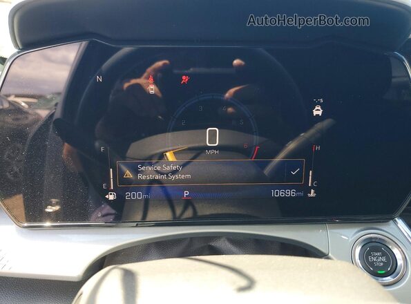KL77LHEPXTC024171 2026 CHEVROLET TRAX Gray Instrument cluster view