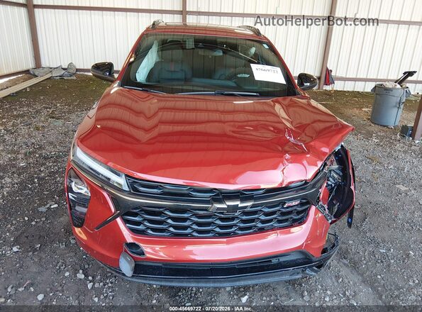 KL77LJE20RC086408 2024 CHEVROLET TRAX Orange Widok zestawu wskaźników