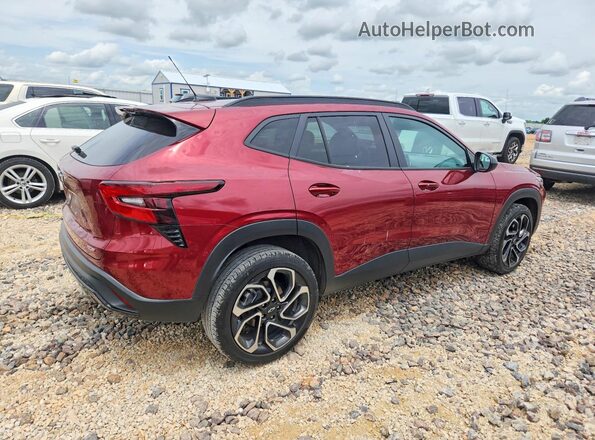 KL77LJE20RC087770 2024 CHEVROLET TRAX Maroon Rear right