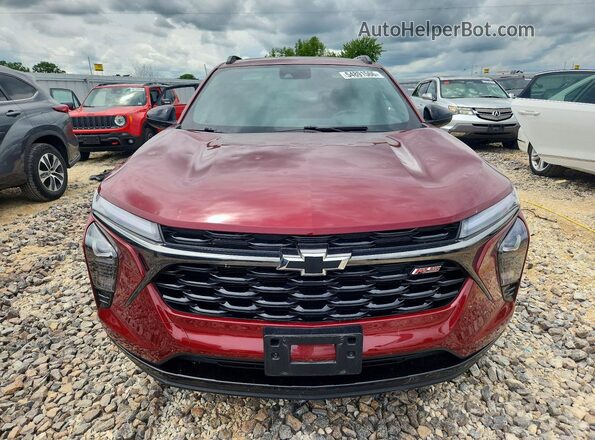 KL77LJE20RC087770 2024 CHEVROLET TRAX Maroon Front view